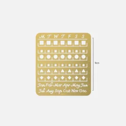Pochoir Calendrier Midori