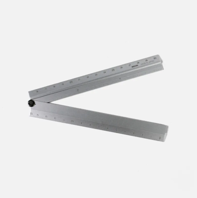 Règle Midori Pliable 30cm - Argent