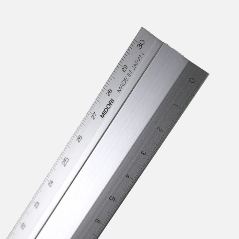 Règle Midori Pliable 30cm - Argent