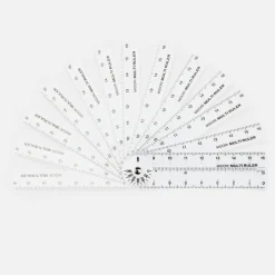 Règle Midori Pliable 16cm - Transparent