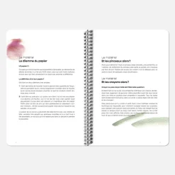 Set de carnet d'Aquarelle