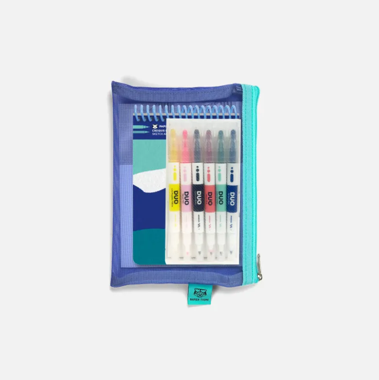 Set de carnet de croquis A6 - Duo