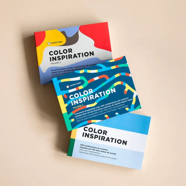 Set de 3 livres Color Inspiration