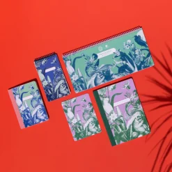 Set de Papeterie A6 - Perroquet Lime