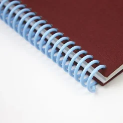 Set de Papeterie - Carnet tissu Bordeaux