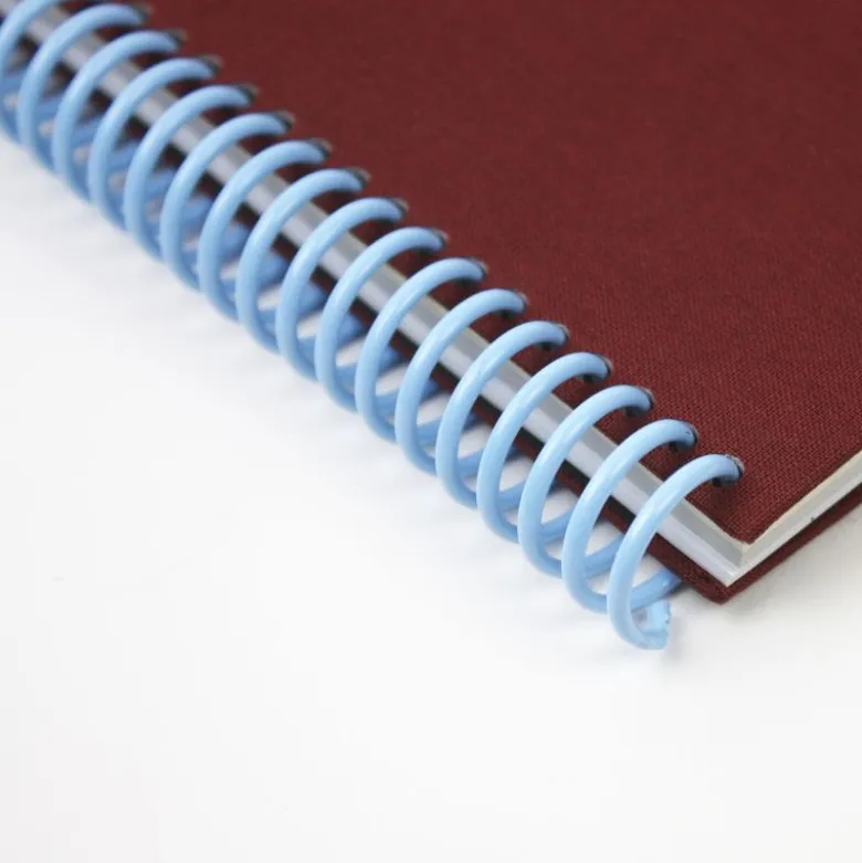 Set de Papeterie - Carnet tissu Bordeaux