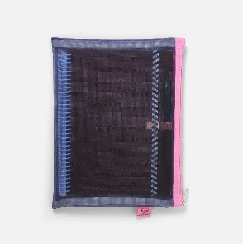 Set de Papeterie - Carnet tissu Bordeaux