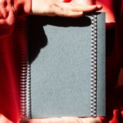 Set de Papeterie - Carnet tissu Jean