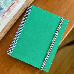 Set de Papeterie - Carnet tissu Sapin