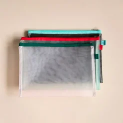 Set de 3 Pochettes Mesh - L