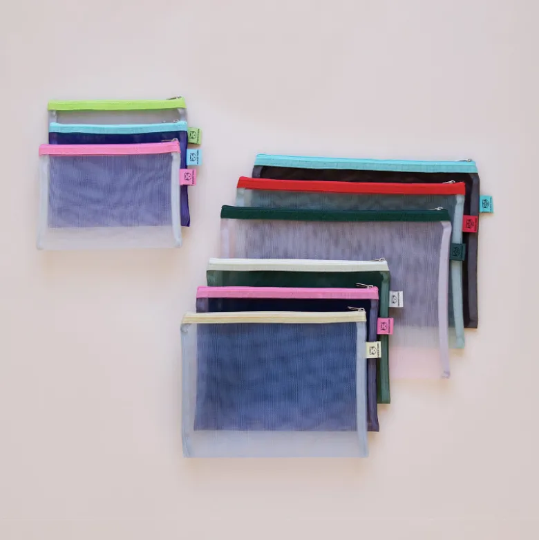 Set de 3 Pochettes Mesh - M