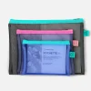 Set de Pochettes Mesh - Noir