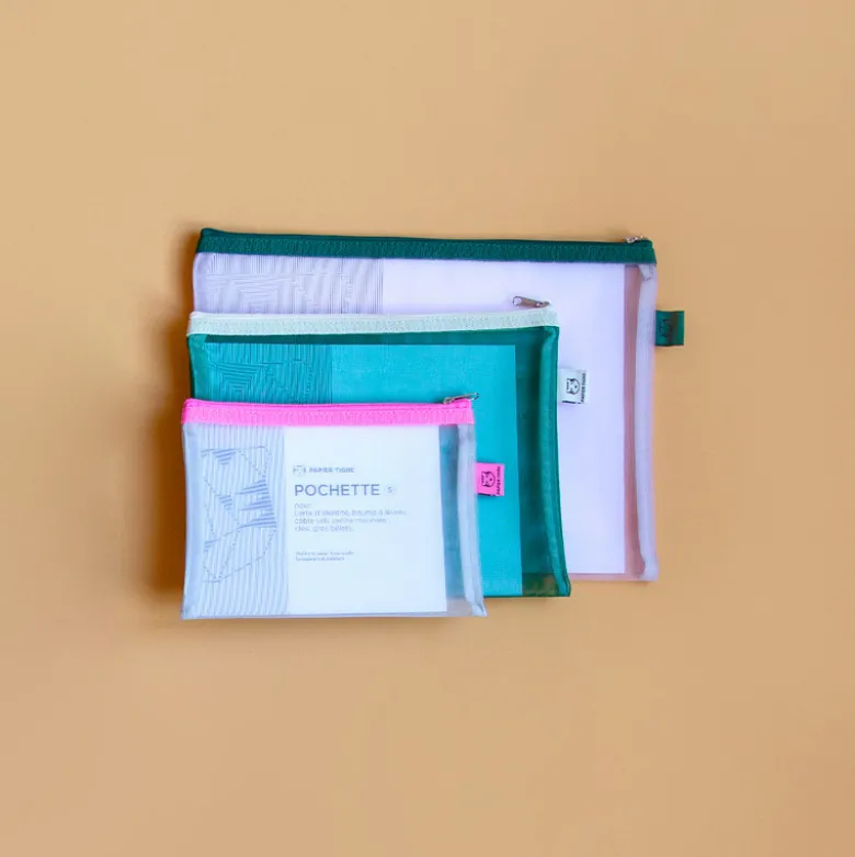 Set de Pochettes Mesh - Vert