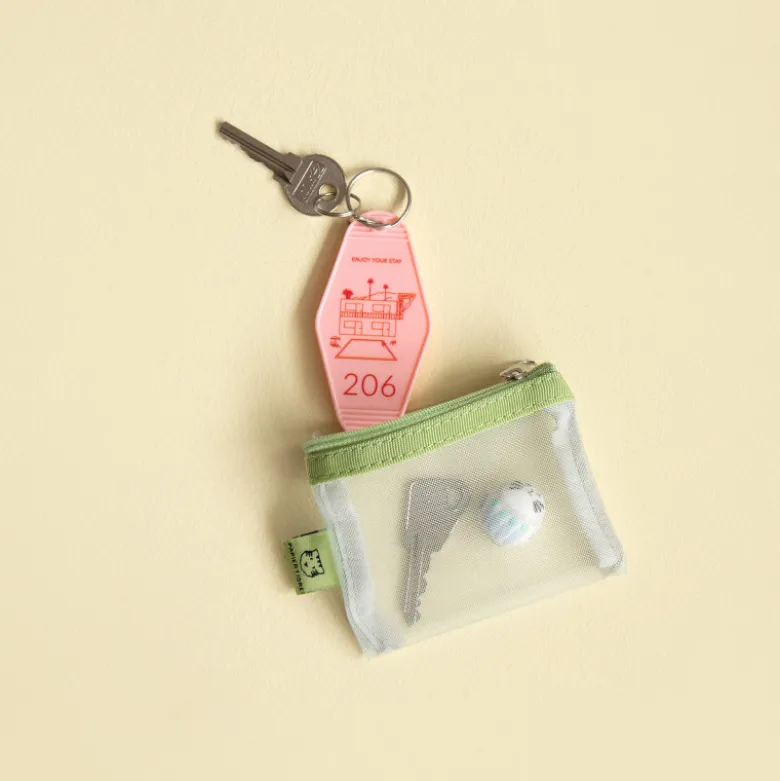 Set de 4 Pochettes Mesh - Vert