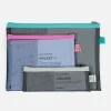 Set trousse et pochettes Mesh - Noire