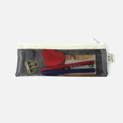 Set trousse et pochettes Mesh - Noire