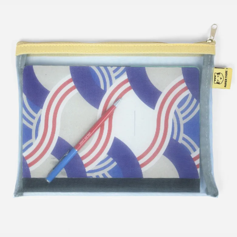 Set trousse et pochettes Mesh - Rouge