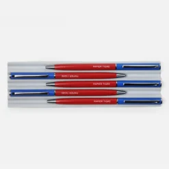 Stylo-Bille - Bleu/Brique