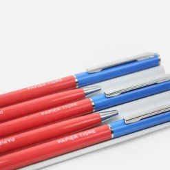 Stylo-Bille - Bleu/Brique