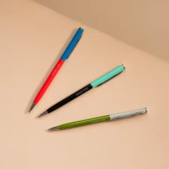Stylo-Bille - Bleu/Brique