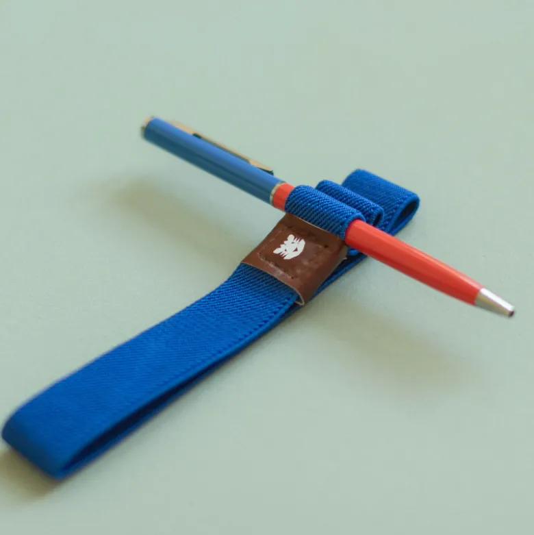 Stylo-Bille - Bleu/Brique