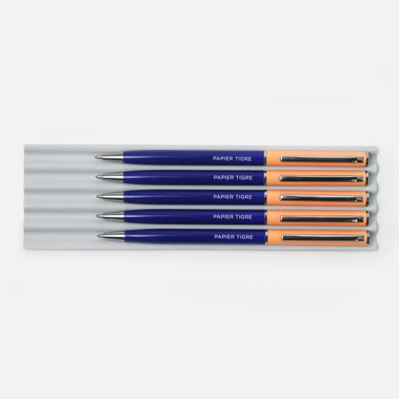 Stylo-Bille - Cobalt/Saumon