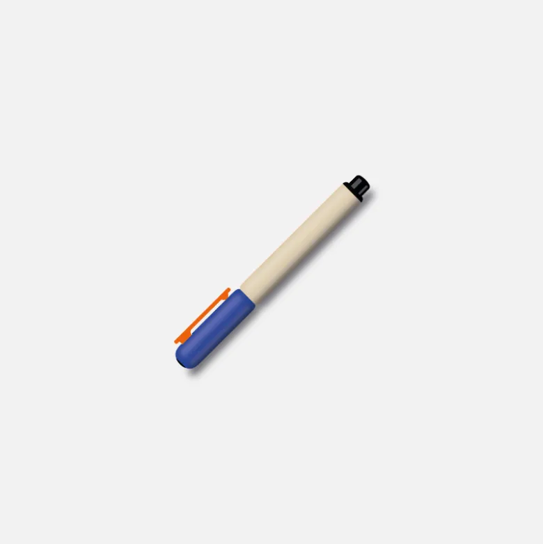 Stylo-Plume - Bleu Sable