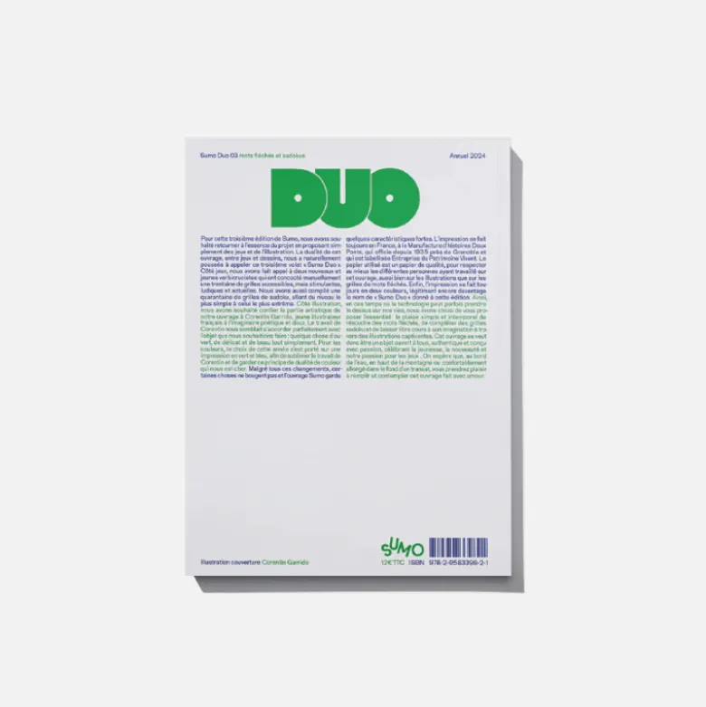 Sumo DUO vol.3 - Cahier de jeux et BD