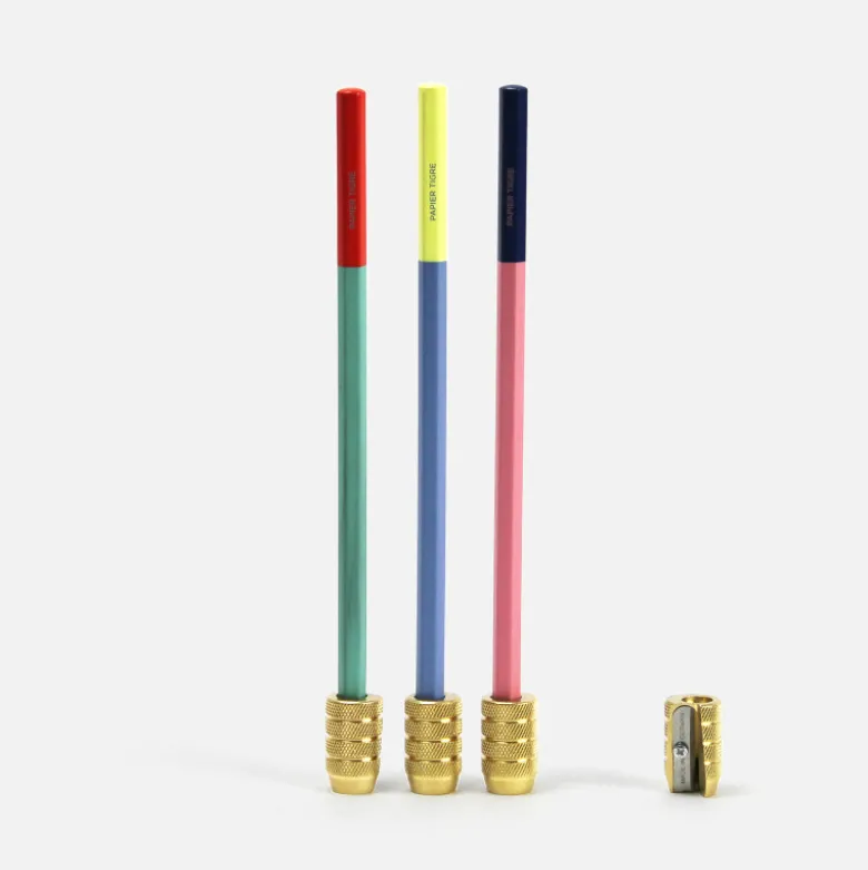 Taille-Crayon Simple Laiton