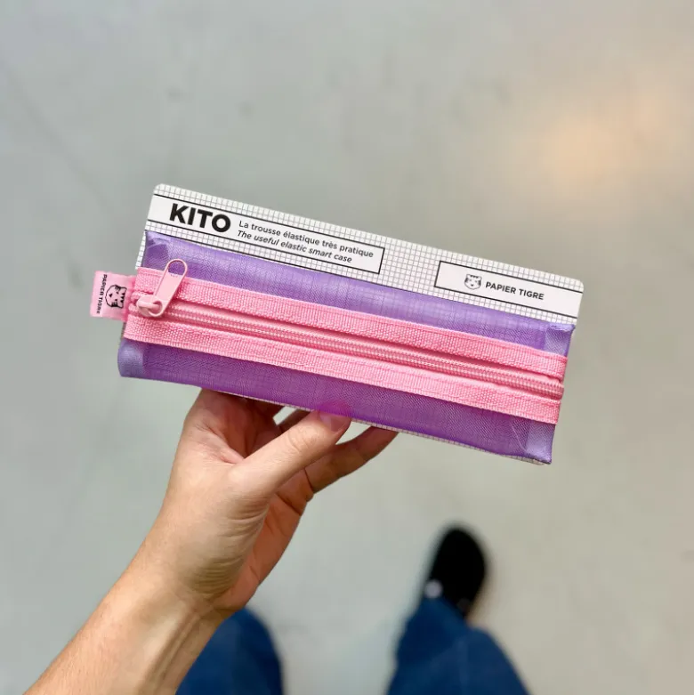 Trousse Kito - Rose & Lila