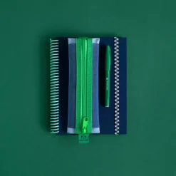 Trousse Kito - Vert & Bleu ciel