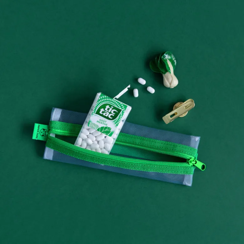 Trousse Kito - Vert & Bleu ciel