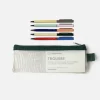 Trousse Mesh et les 5 stylos - Jaune