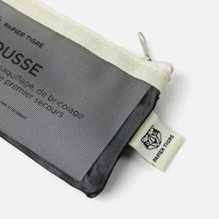 Trousse Mesh et les 5 stylos - Noire