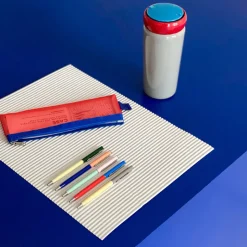 Trousse Mesh et les 5 stylos - Rouge