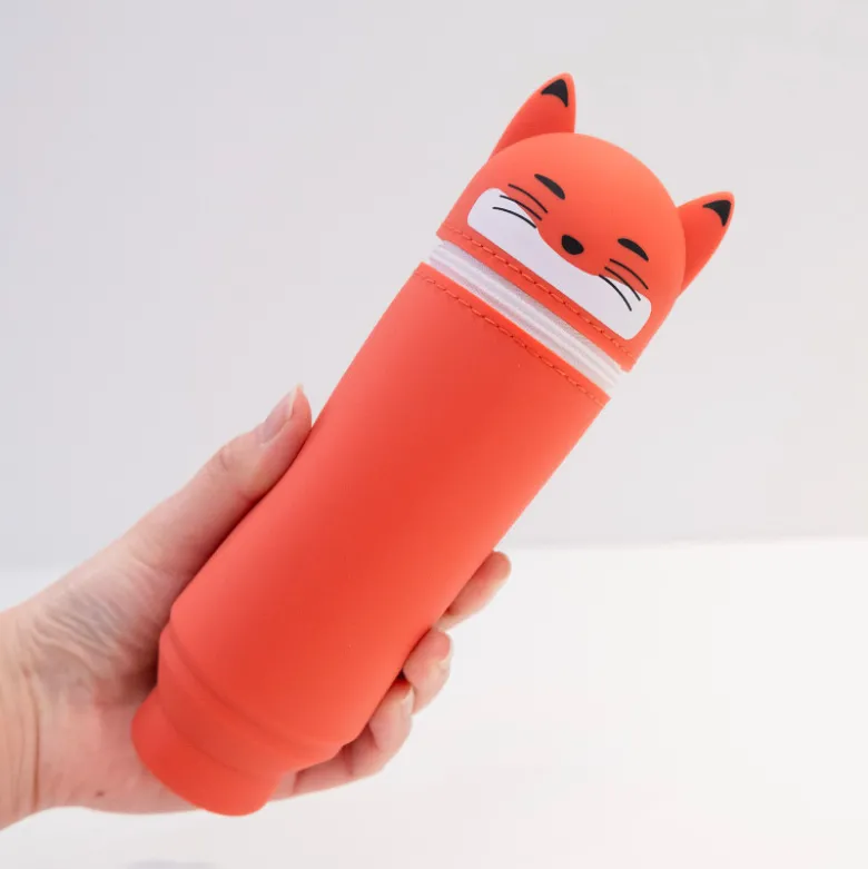 Trousse / Pot à crayons - Renard