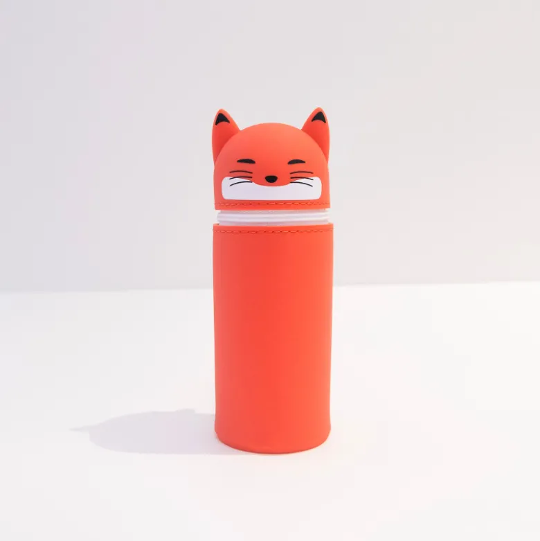Trousse / Pot à crayons - Renard