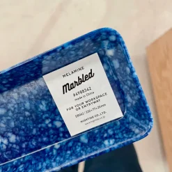 Vide Poche long en mélamine - Navy